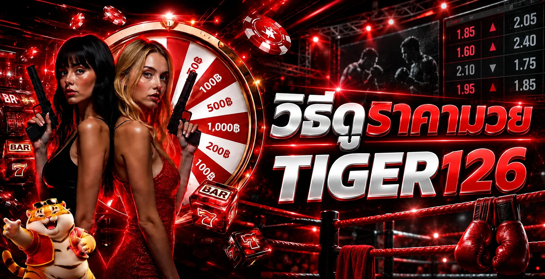 TIGER126 วิธีดูราคามวย | คู่มือมวยพักยก126